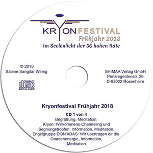 Mitschnitte Kryonfestival Frühjahr 2018