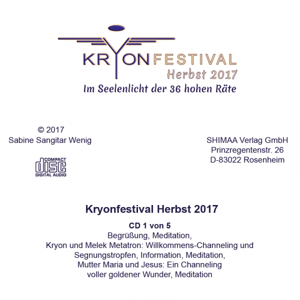 Mitschnitte Kryonfestival Frühjahr 2018
