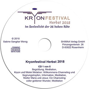 Mitschnitte Kryonfestival Herbst 2018