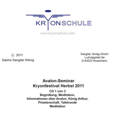 Mitschnitte Avalon-Seminar Mitschnitte Avalon-Seminar
