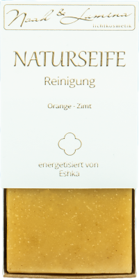 Noah & Lumina Naturseife Orange-Zimt für Reinigung