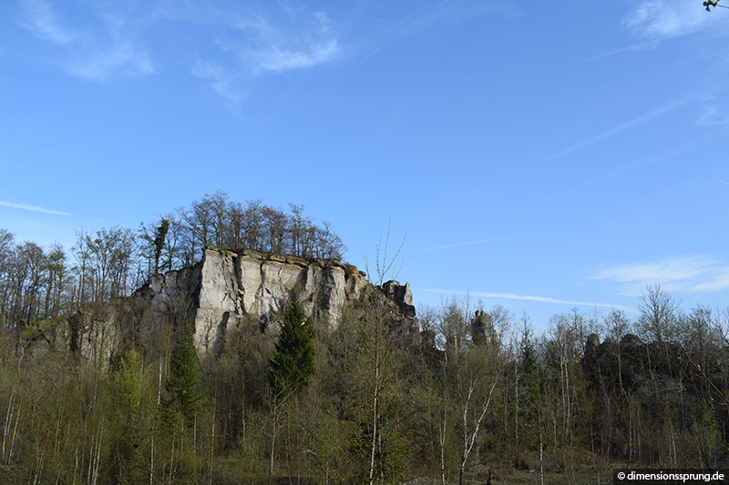 Bild Kraftorte Niedersachsen - die nördlichen Kalksteinklippen des Thüster Berges