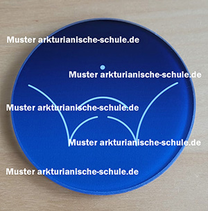 Energiesymbol-Untersetzer ELANAH, Glas 