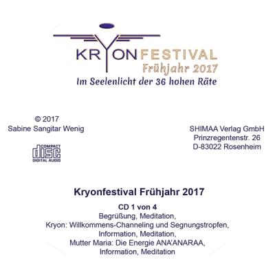 Mitschnitte Kryonfestival Frühjahr 2017