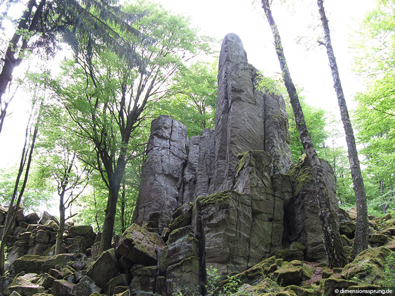 Bild Kraftorte - Hessen - Die Steinwand in der Rhön