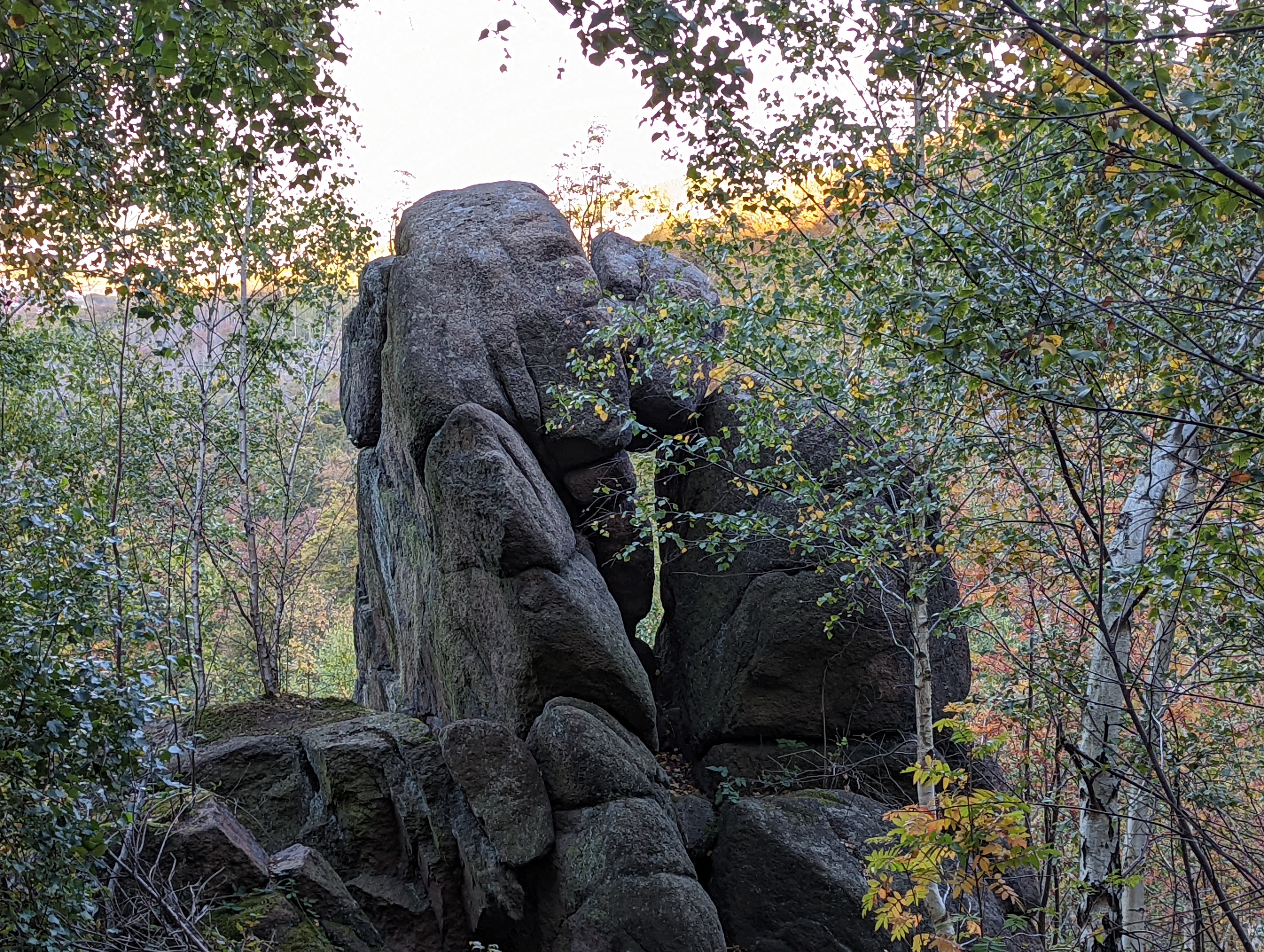 Bild Heilung für das Sakralchakra - die Rockensteine bei Ilsenburg im Harz