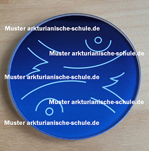 Energiesymbol-Untersetzer SEMETAH, Glas 