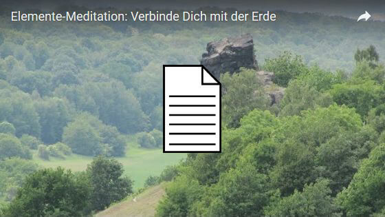 Bild Elemente-Meditation: Verbinde Dich mit der Erde