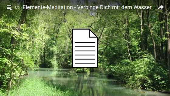 Bild Elemente-Meditation: Verbinde Dich mit dem Wasser