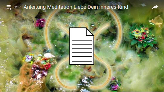 Bild Anleitung / Meditation: Liebe Dein inneres Kind