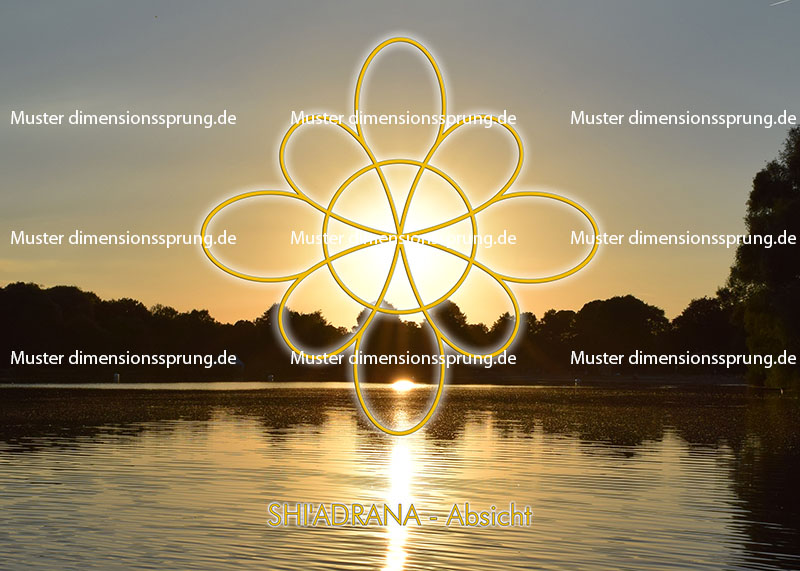 Meditationskarte / Energiesymbolkarte SHI'ADRANA - Absicht